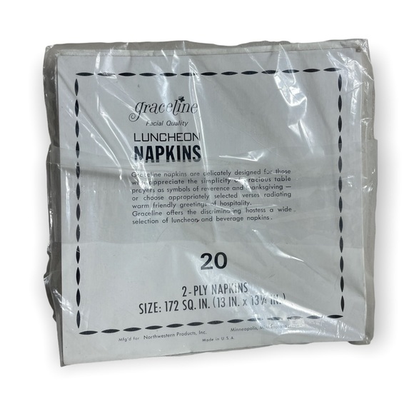 Vintage New In Package Strawberry Basket Paper Napkins Set Of 20 - Picture 2 of 4